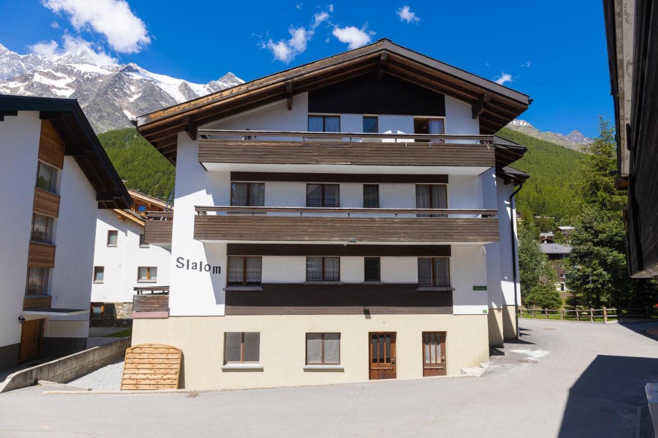 Haus Slalom Apartment Саас-Фее Екстериор снимка