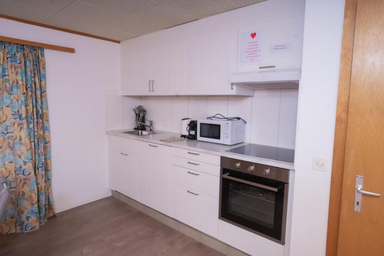 Haus Slalom Apartment Саас-Фее Екстериор снимка