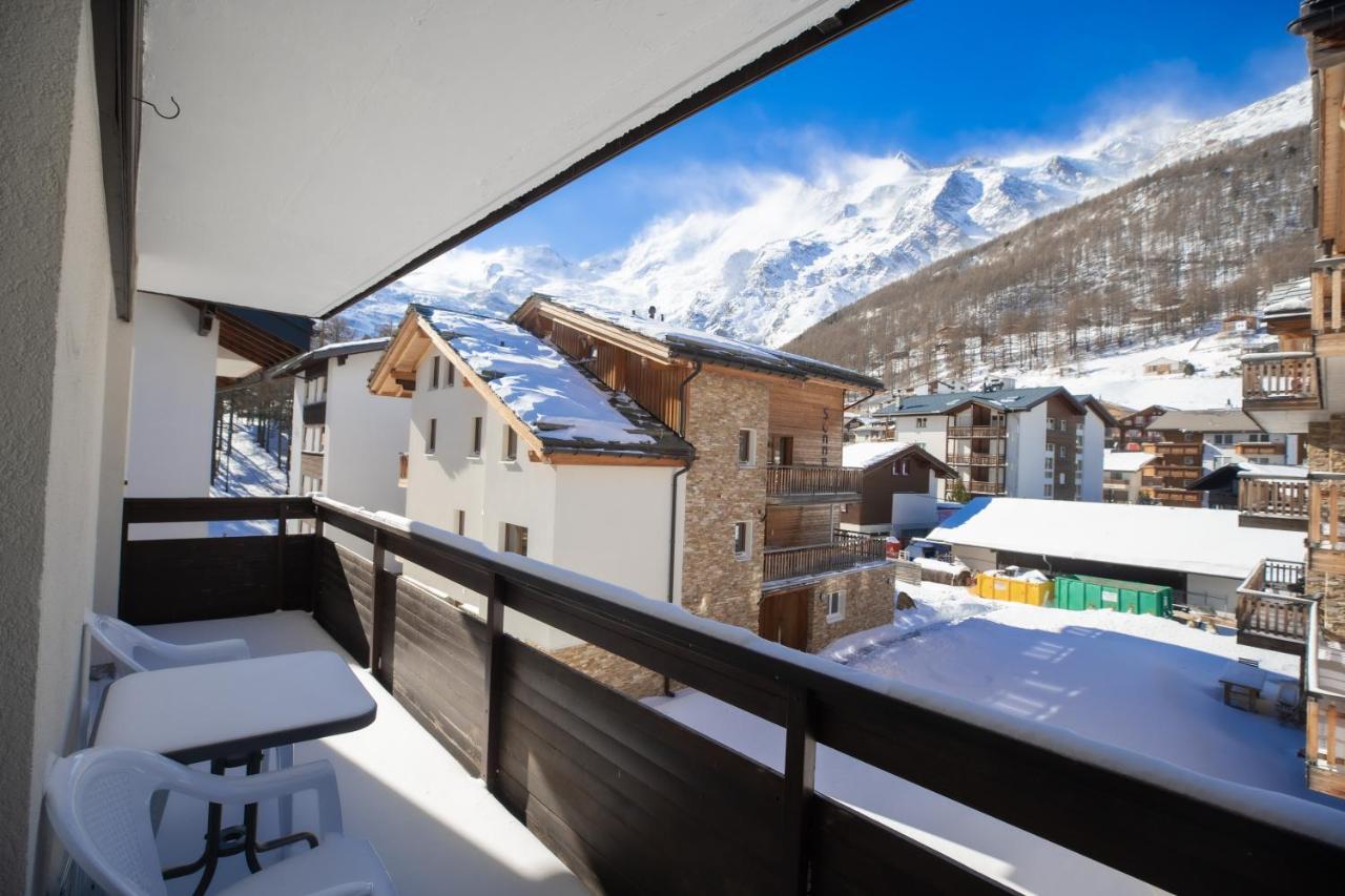 Haus Slalom Apartment Саас-Фее Екстериор снимка